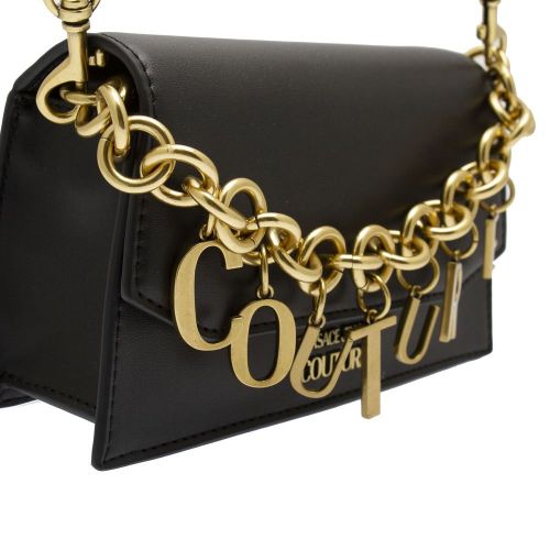 Womens Black Logo Charms Smooth Crossbody Bag 92062 by Versace Jeans Couture from Hurleys
