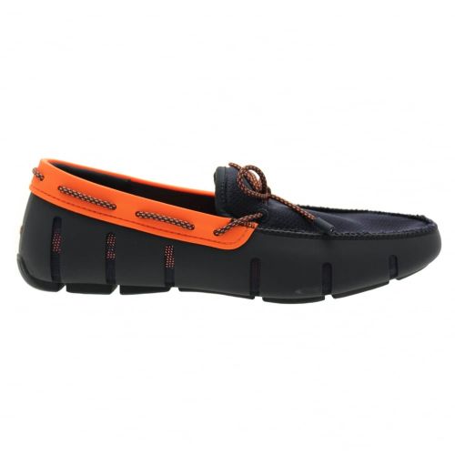 Mens Navy & Orange Lace Loafers 47084 by Swims from Hurleys