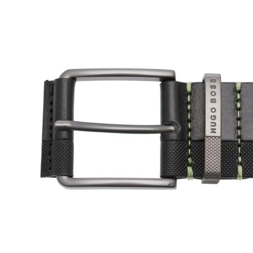 Athleisure Mens Black Thera Belt 26715 by BOSS from Hurleys