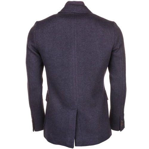 Mens Navy Dom Funnel Neck Jacket 61516 by Ted Baker from Hurleys