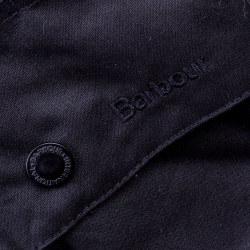 Mens Black Onyx Waxed Jacket 69353 by Barbour International from Hurleys