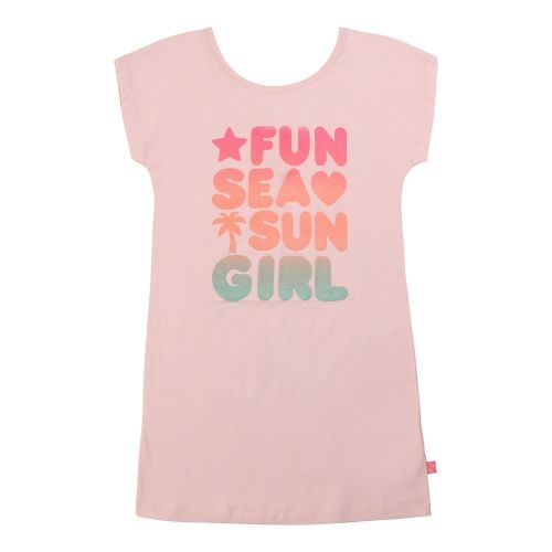 Girls Rose Flamingo Cone T Shirt Dress 55769 by Billieblush from Hurleys