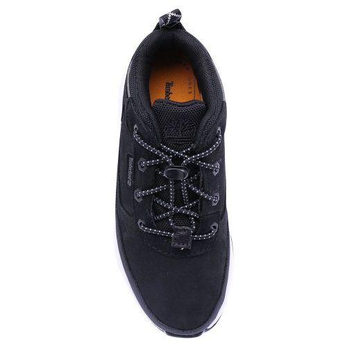 Youth Black Nubuck Field Trekker Low Trainers (31-35) 105982 by Timberland from Hurleys