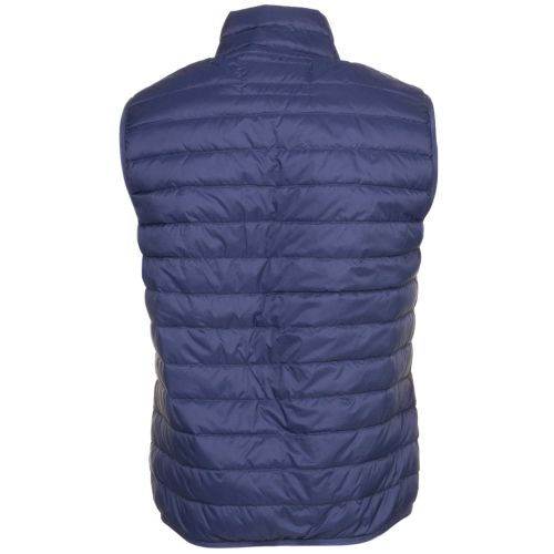 Mens Blue Branded Down Gilet 61209 by Armani Jeans from Hurleys