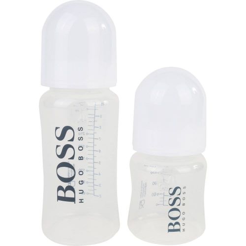 Baby White 2 Pack Bottles 16640 by BOSS from Hurleys