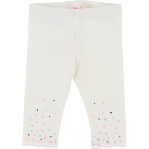 Baby White Confetti Leggings 22144 by Billieblush from Hurleys
