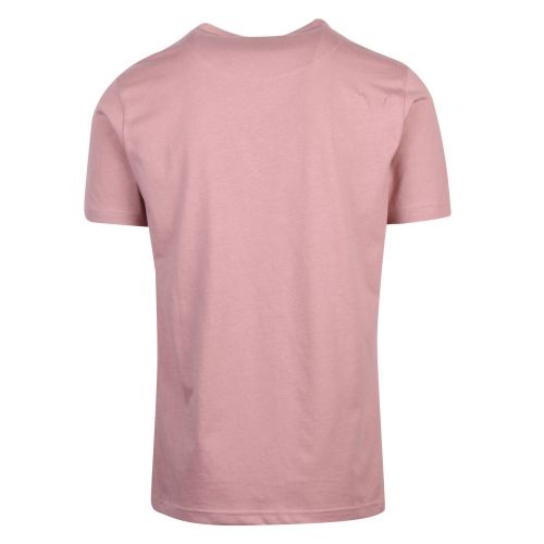Mens Pink Small Logo S/s T Shirt 49201 by Pretty Green from Hurleys