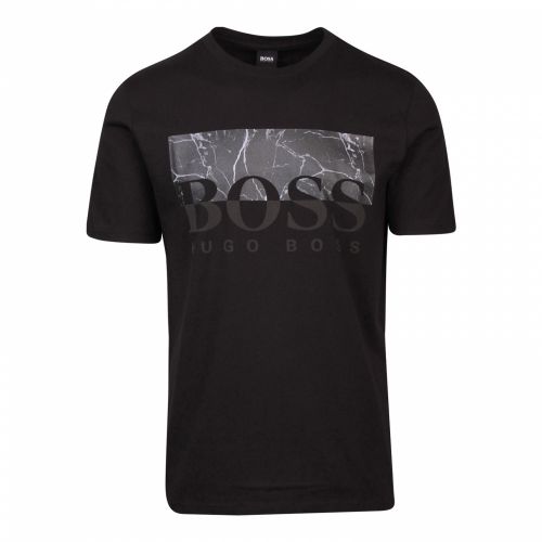 Casual Mens Black Trek 4 S/s T Shirt 45066 by BOSS from Hurleys