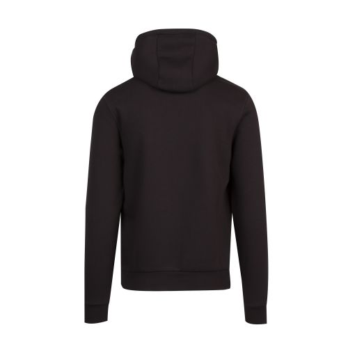 Mens Black Basic Hooded Sweat Top 52838 by Tommy Hilfiger from Hurleys