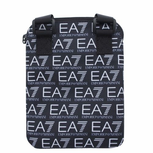Mens Black Training Monogram Pouch Bag 20444 by EA7 from Hurleys