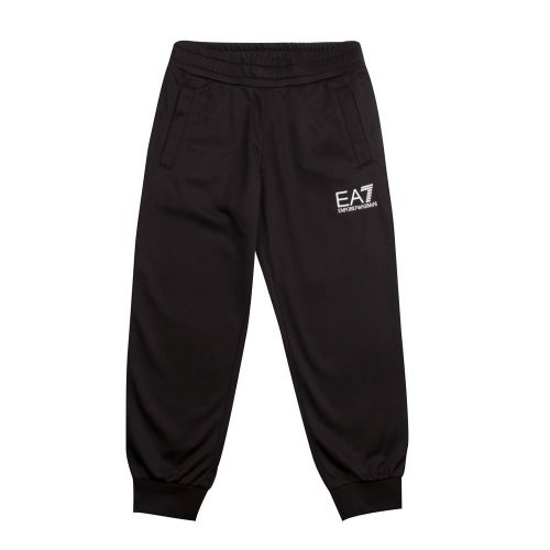Boys Black Branded Poly Tracksuit 84151 by EA7 from Hurleys