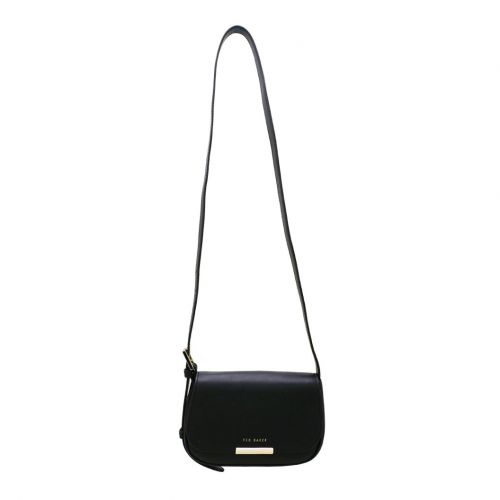 Womens Black Bagira Curved Cross Body Bag 103096 by Ted Baker from Hurleys