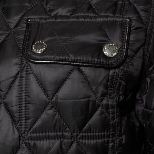 Womens Black & Mink Viscon Quilted Jacket 39684 by Barbour Range Rover Collection from Hurleys