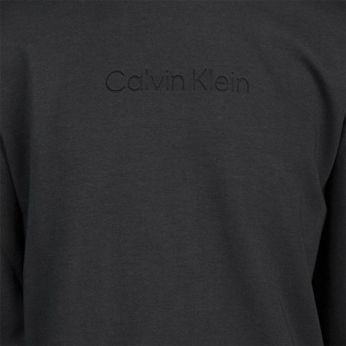 Mens Black Comfort Debossed Logo Sweat 102883 by Calvin Klein from Hurleys