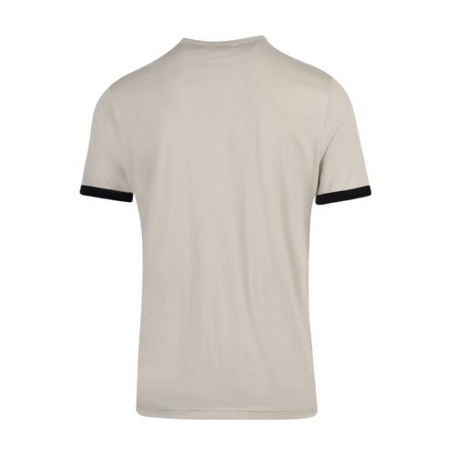 Mens Light Oyster Ringer T-Shirt 111217 by Fred Perry from Hurleys