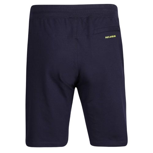 Mens Navy Neon Trim Sweat Shorts 104662 by Paul And Shark from Hurleys