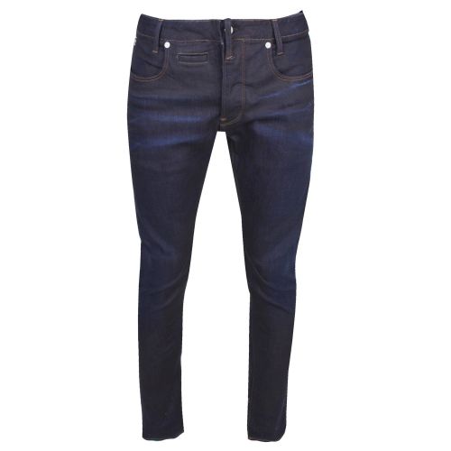Mens Dark Aged D-Staq Slim Fit Jeans 35058 by G Star from Hurleys
