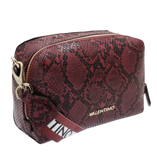 Womens Bordeaux Pattie Exotic Camera Bag 95372 by Valentino from Hurleys