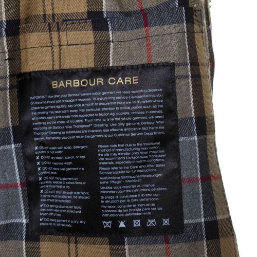 Lifestyle Mens Navy Ashby Waxed Jacket 60649 by Barbour from Hurleys