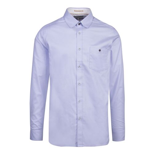 Mens Blue Yesway Oxford L/s Shirt 54965 by Ted Baker from Hurleys
