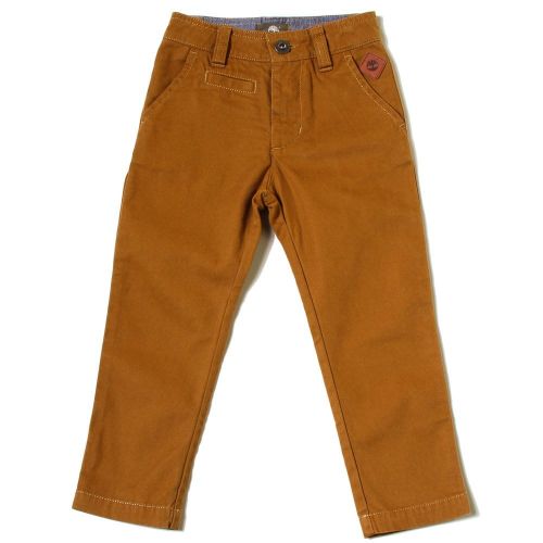 Boys Brown Branded Pants 20831 by Timberland from Hurleys