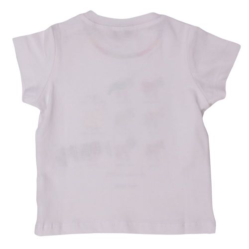 Baby White Narcisse Tee Shirt 70680 by Paul Smith Junior from Hurleys