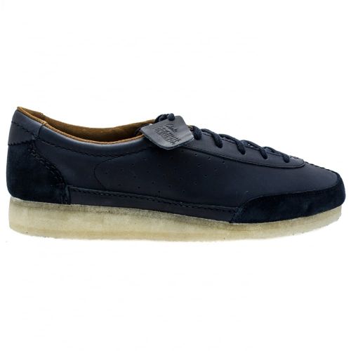 Mens Navy Leather Torcourt Super 62836 by Clarks Originals from Hurleys