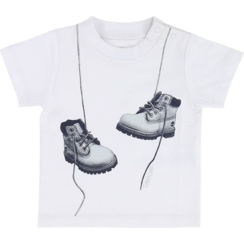 Baby White Boots S/s T Shirt 19558 by Timberland from Hurleys