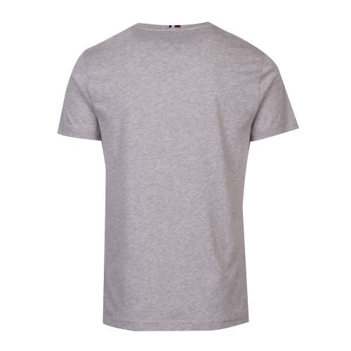 Mens Cloud Heather Logo Box S/s T Shirt 50027 by Tommy Hilfiger from Hurleys