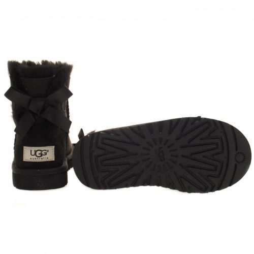 Kids Black Mini Bailey Bow Boots (12-3) 66322 by UGG from Hurleys