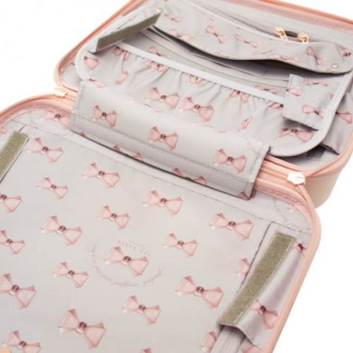Womens Pink Moulded Bow Vanity Case 18110 by Ted Baker from Hurleys