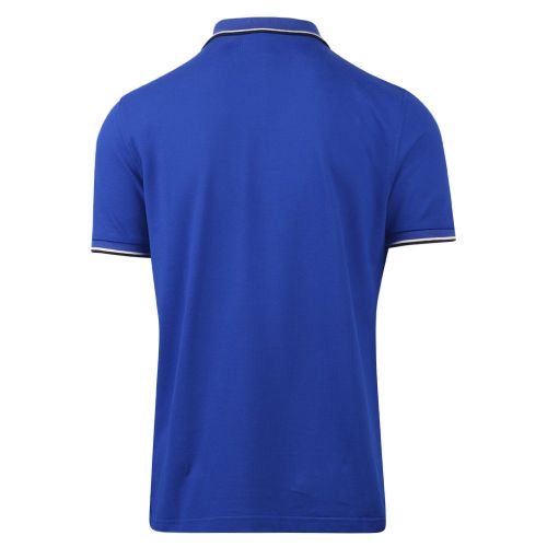 Mens Atlantic Blue Leyre Tipped S/s Polo Shirt 108064 by Pyrenex from Hurleys