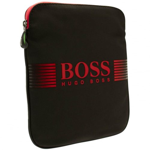 Athleisure Mens Black Pixel D_S Cross Body Bag 22685 by BOSS from Hurleys