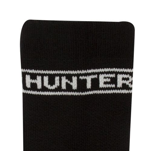 Womens Black Original Tall Knitted Socks 80021 by Hunter from Hurleys