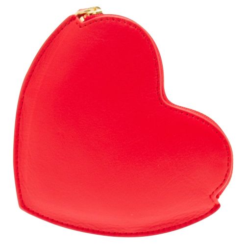 Womens Red Heart Coin Purse 72710 by Lulu Guinness from Hurleys