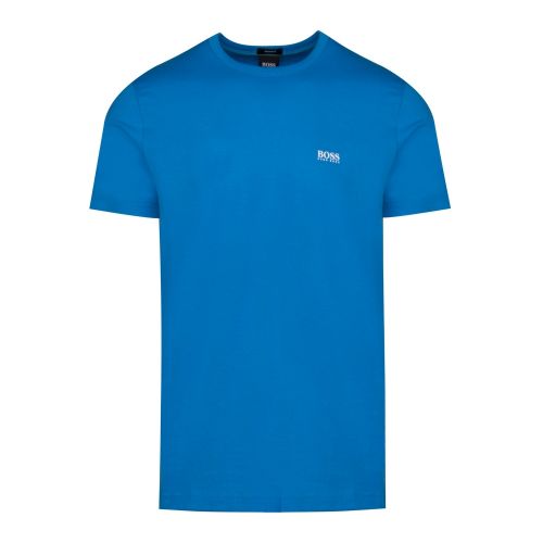 Athleisure Mens Bright Blue Tee Small Logo S/s T Shirt 44803 by BOSS from Hurleys