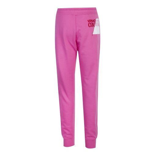 Womens Light Pink Branded Sweat Pants 55190 by Versace Jeans Couture from Hurleys