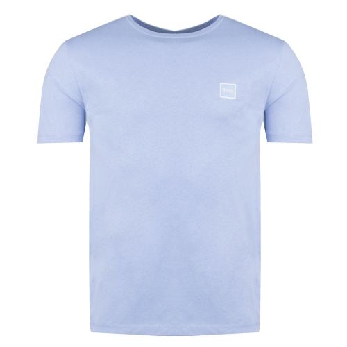 Casual Mens Light Blue Tales S/s T Shirt 34449 by BOSS from Hurleys