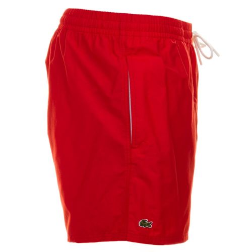 Mens Cherry Red Swim Shorts 61814 by Lacoste from Hurleys