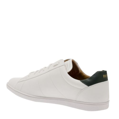 Casual Mens White Rumba_Tenn Trainers 34318 by BOSS from Hurleys