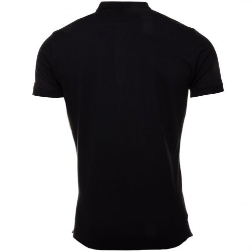 Mens Black T-Yahei S/s Polo Shirt 56655 by Diesel from Hurleys
