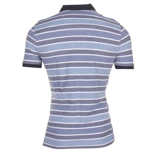 Mens Dark Sapphire Birdseye Wide Stripe Tee Shirt 71179 by Original Penguin from Hurleys