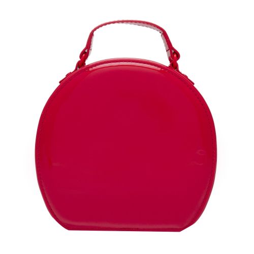 Womens Red Tamburo Patent Circle Bag 46106 by Valentino from Hurleys