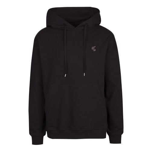 Anglomania Mens Black Small Orb Hooded Sweat Top 43381 by Vivienne Westwood from Hurleys