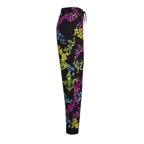 Womens Black Baroque Mix Print Sweat Pants 49052 by Versace Jeans Couture from Hurleys