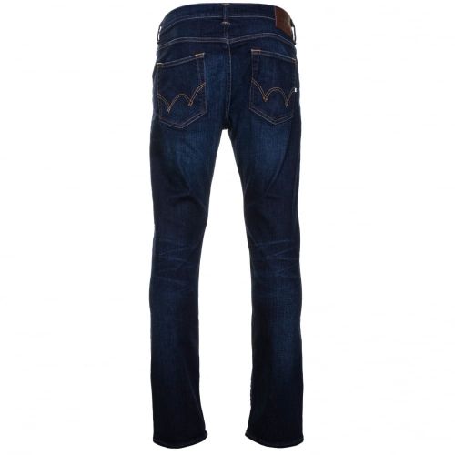 Mens 11oz F8.DT Blue Dark Trip Used Wash ED-80 Slim Tapered Fit Jeans 31298 by Edwin from Hurleys