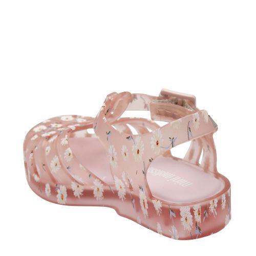 Girls Pink Daisy Mini Possession Sandals (4-9) 89665 by Mini Melissa from Hurleys