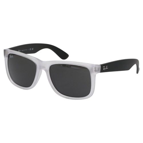 Transparent RB4165 Justin Rubber Sunglasses 108479 by Ray-Ban from Hurleys