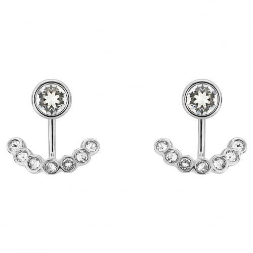 Womens Silver & Clear Crystal Coraline Concentric Crystal Earrings 68743 by Ted Baker from Hurleys