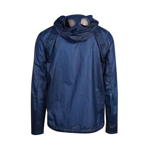 Mens Lyons Blue Goggle Hooded Nyber Jacket 84206 by C.P. Company from Hurleys